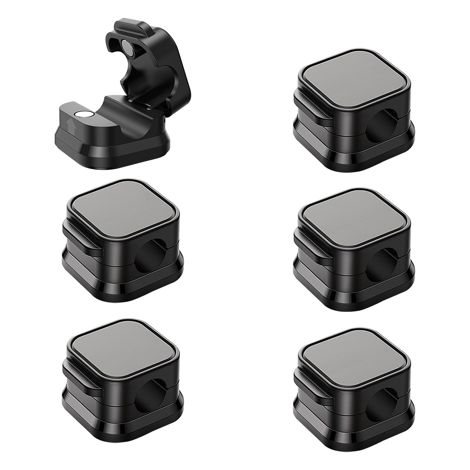 Magnetic Cable Organizer Clips – 6 Pack - Image 5